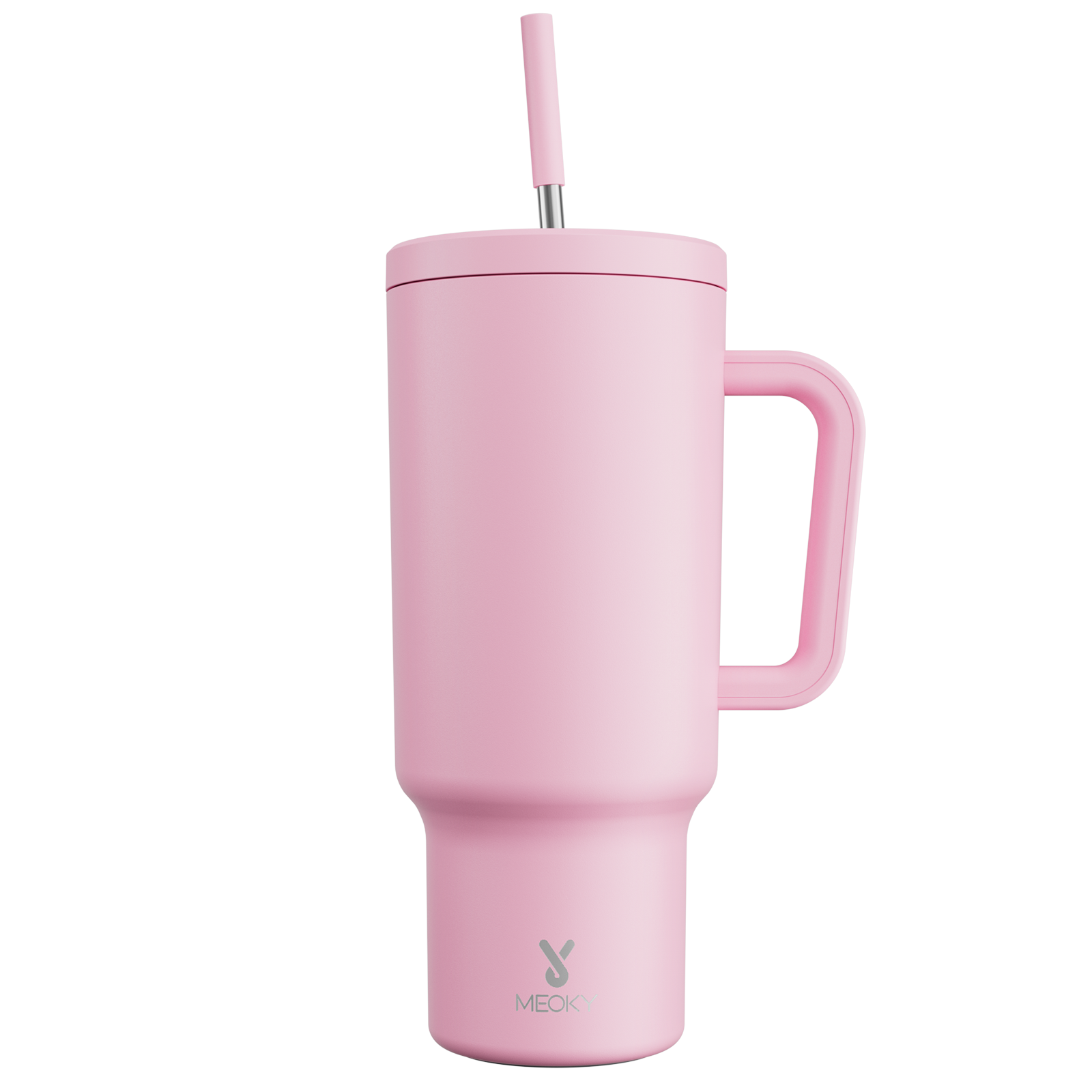 40oz Tumbler With Straw Monochrome Collection-Pale Pink