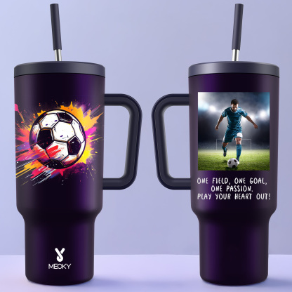 Athlete Collection - Customized 40oz Tumbler With Straw - The perfect gift for sports enthusiasts !