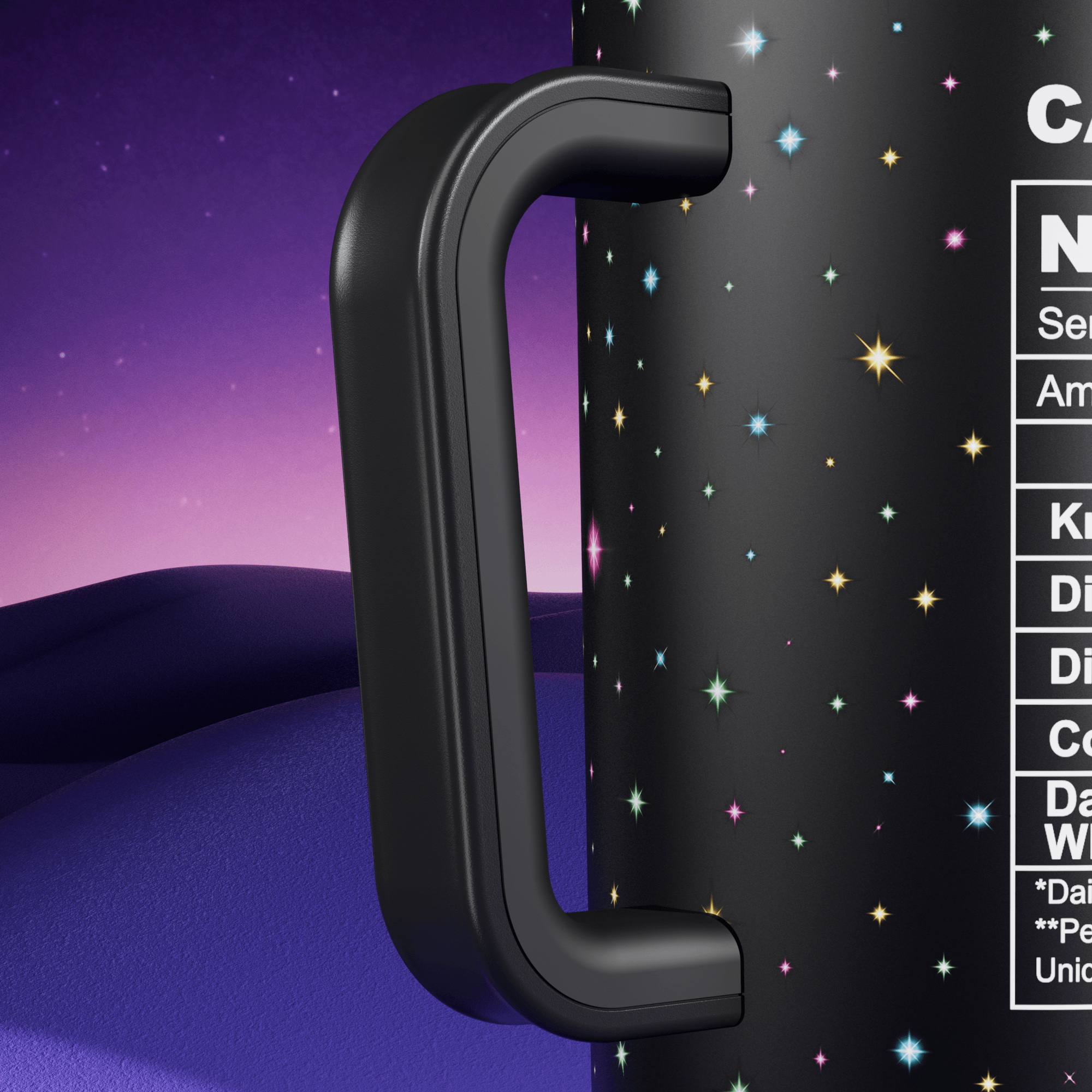 40oz Tumbler With Straw Zodiac Collection-CAPRICORN