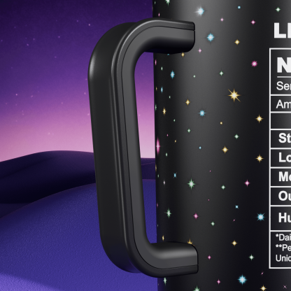 40oz Tumbler With Straw Zodiac Collection-LEO