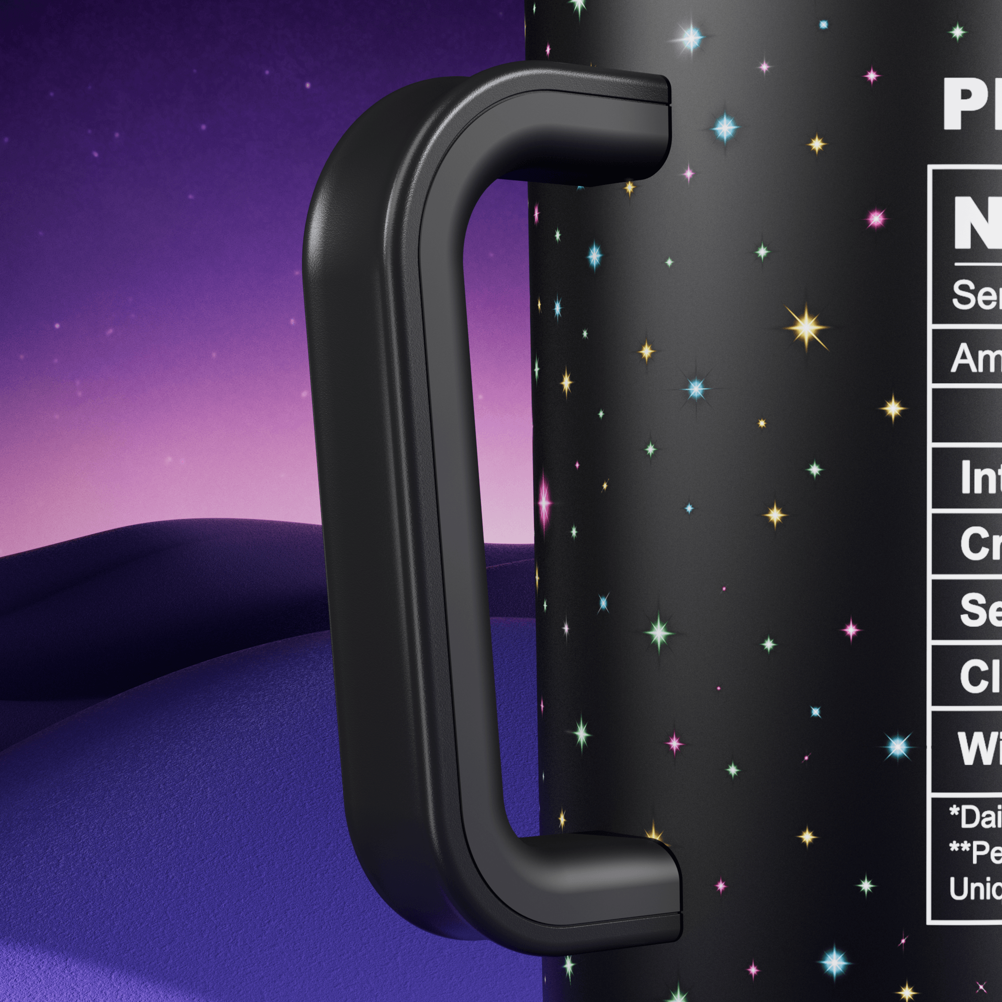 40oz Tumbler With Straw Zodiac Collection-PISCES
