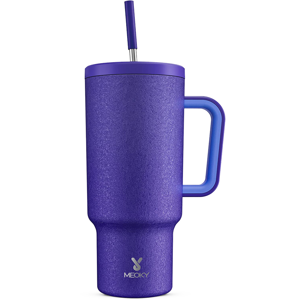 40oz Tumbler With Straw Pure Collection-Ocean Blue