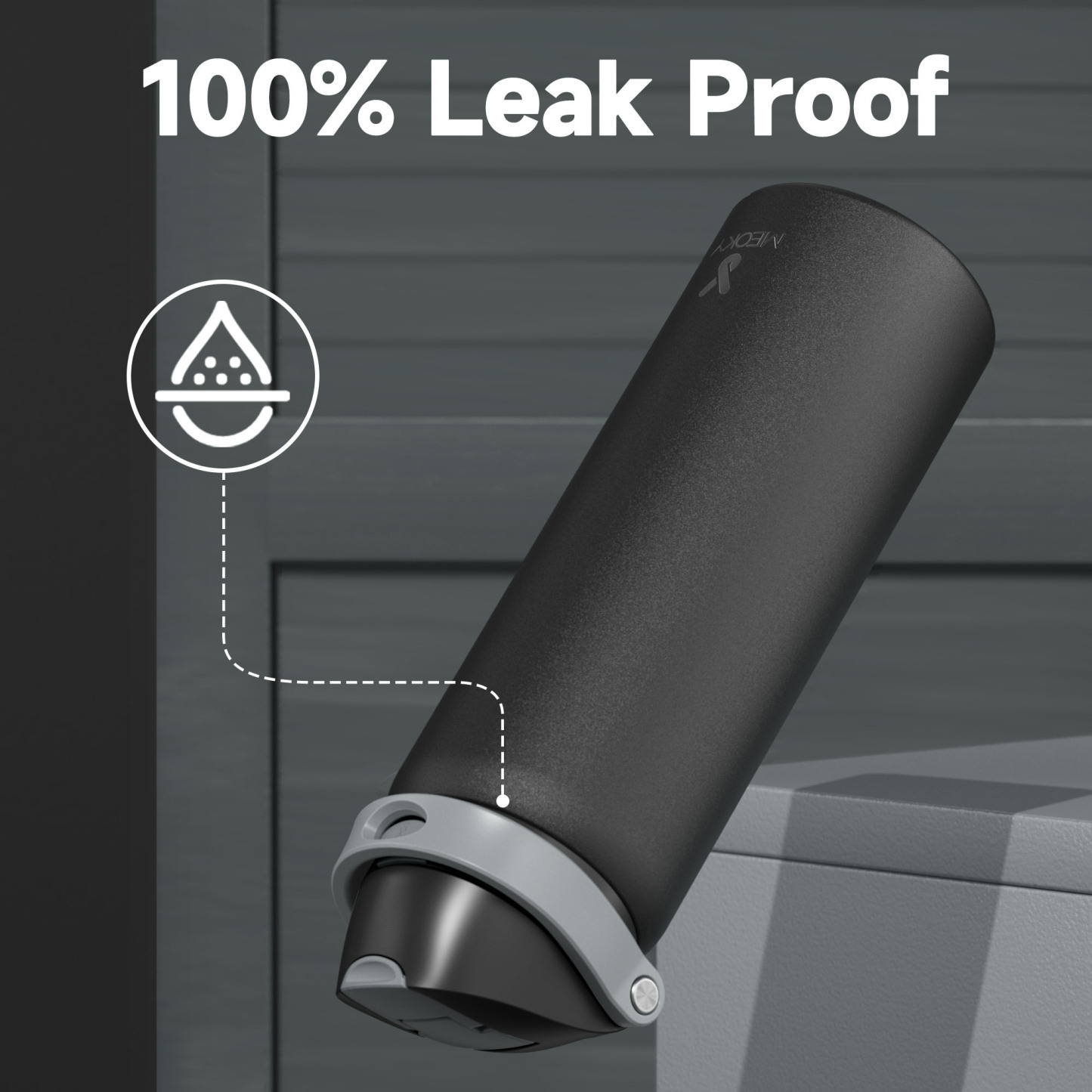 32oz Dual Spout Bounce Water Bottle-Night