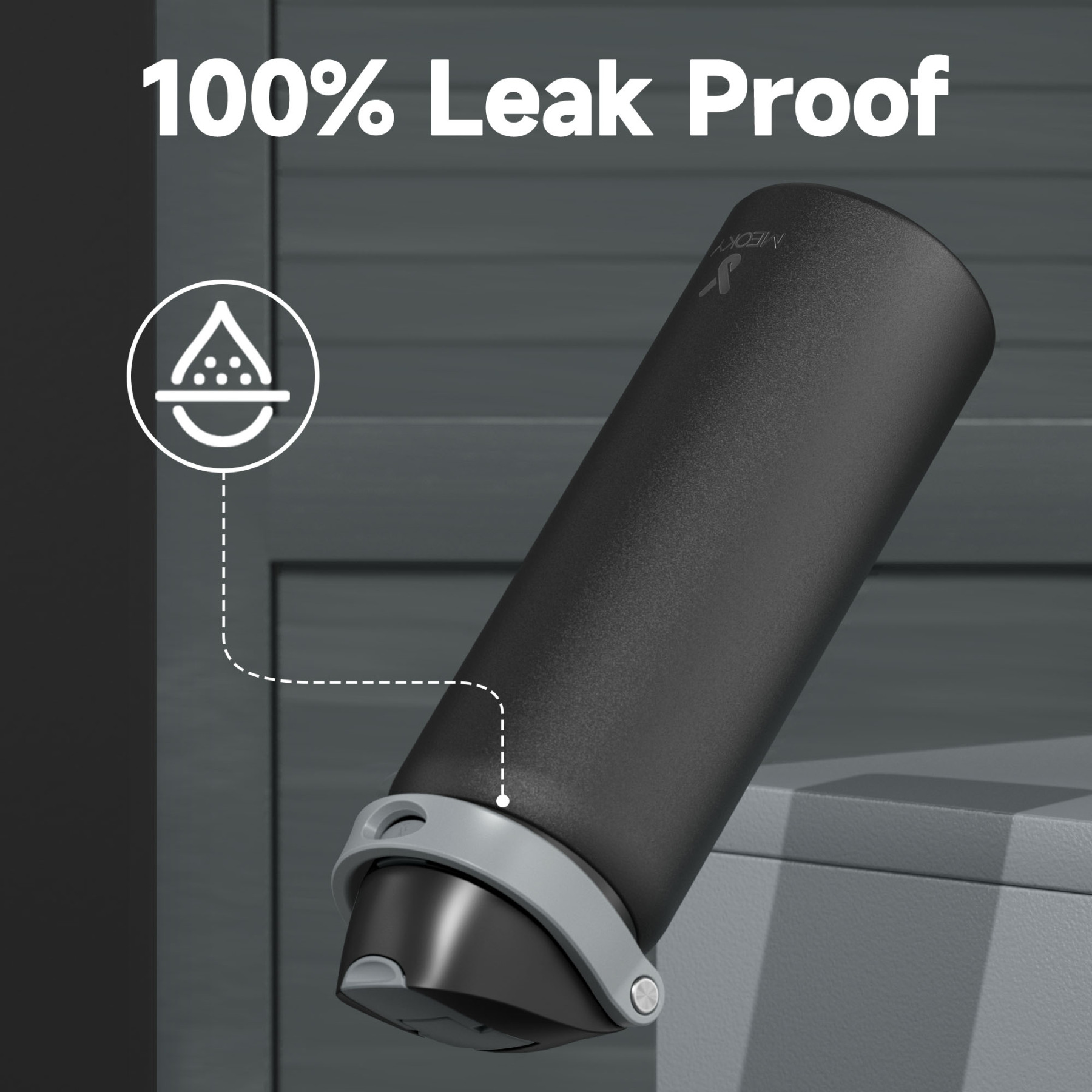 32oz Dual Spout Bounce Water Bottle-Night