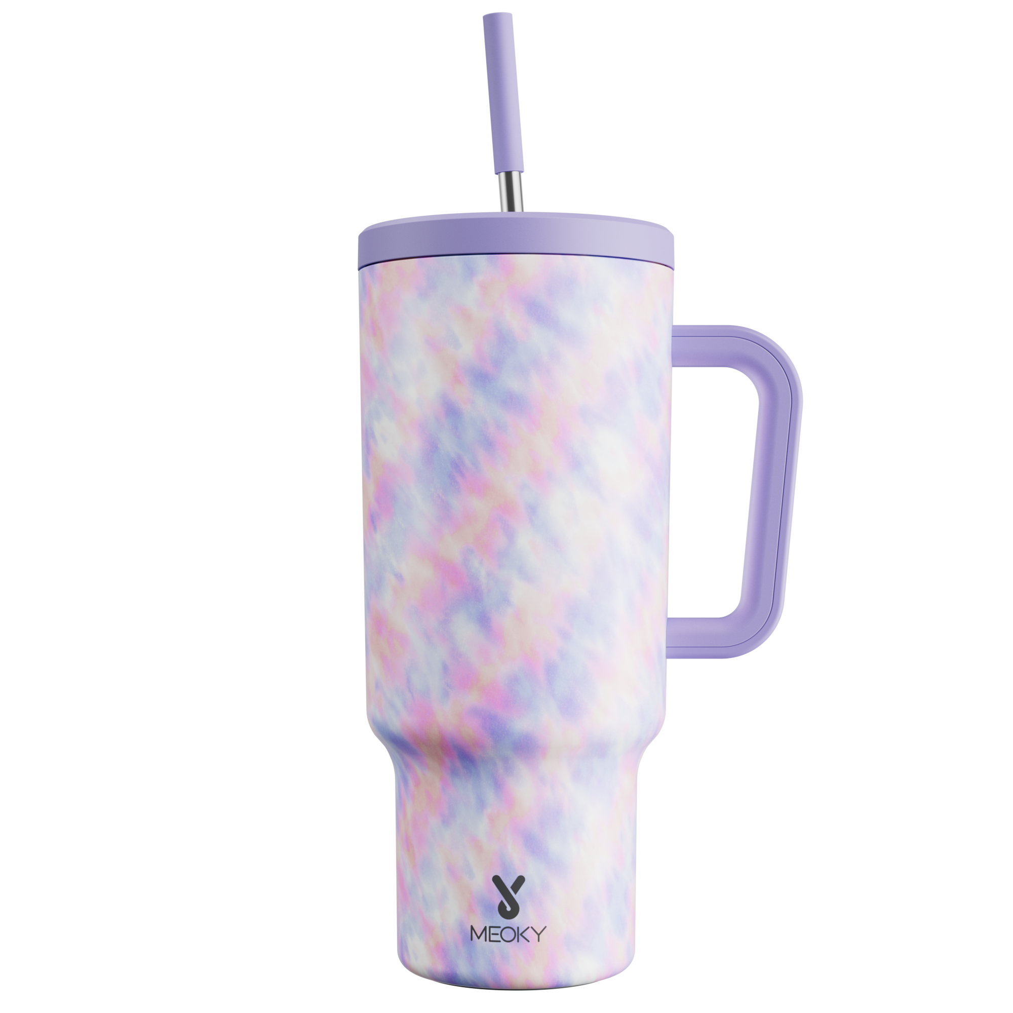 Tie-Dye - Customized 40oz Tumbler With Straw - The perfect gift for Loved ones, relatives, friends !