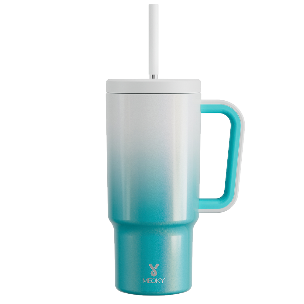 24oz Tumbler With Straw Gradient Collection