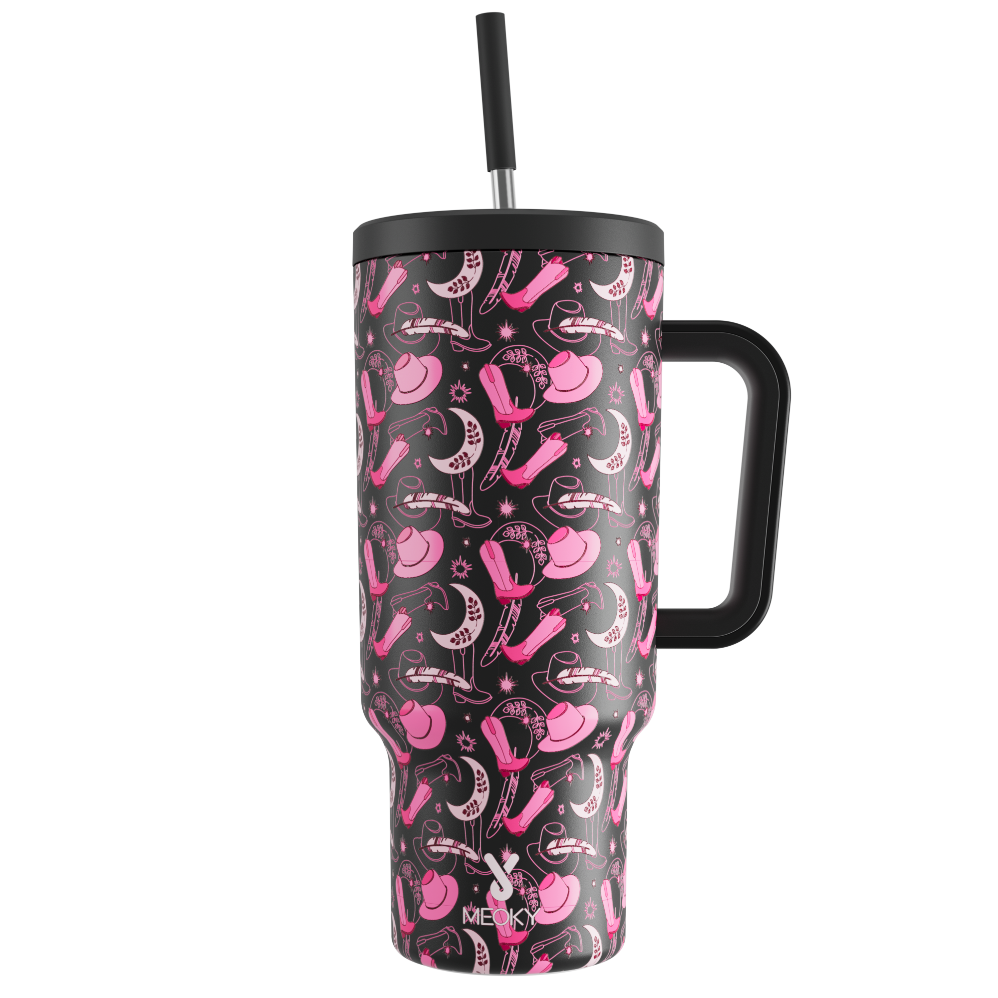 Cowboy Boot - Customized 40oz Tumbler With Straw - The perfect gift for Loved ones, relatives, friends !