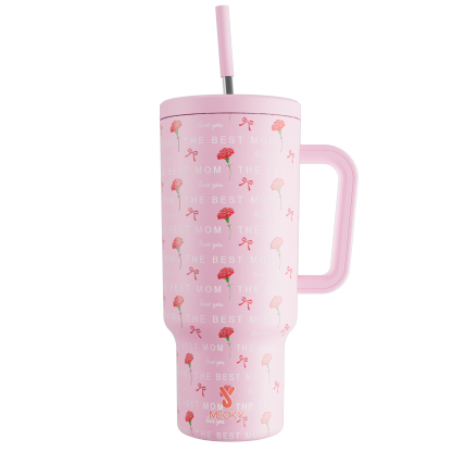 Mother's Day Edition - Customized 40oz Tumbler With Straw - A Perfect Gift for Mom!