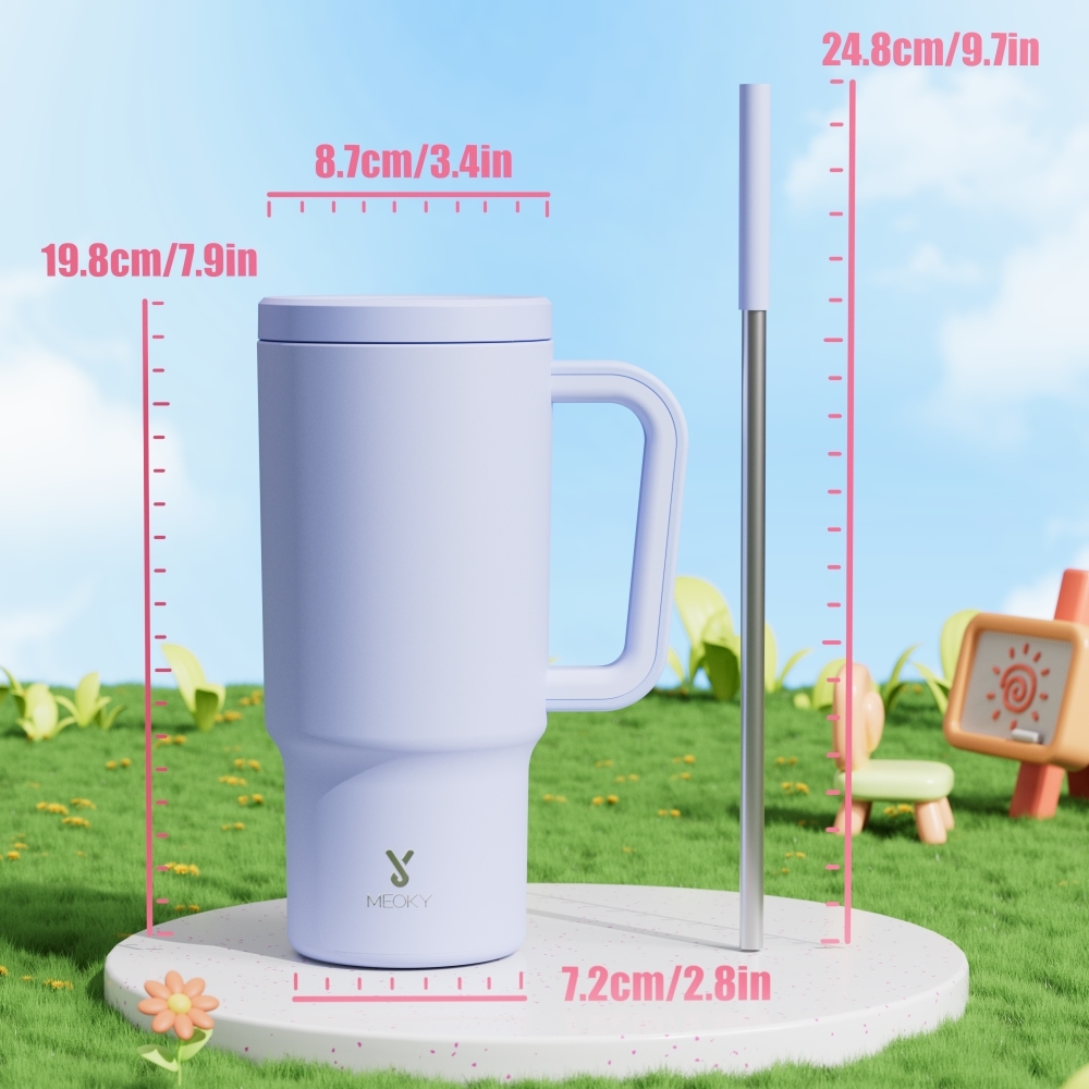 24oz Tumbler With Straw Pure Collection-Purple