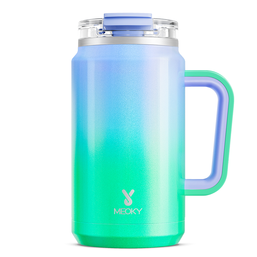 32oz Water Bottle With 2-in-1 Lid Gradient Collection