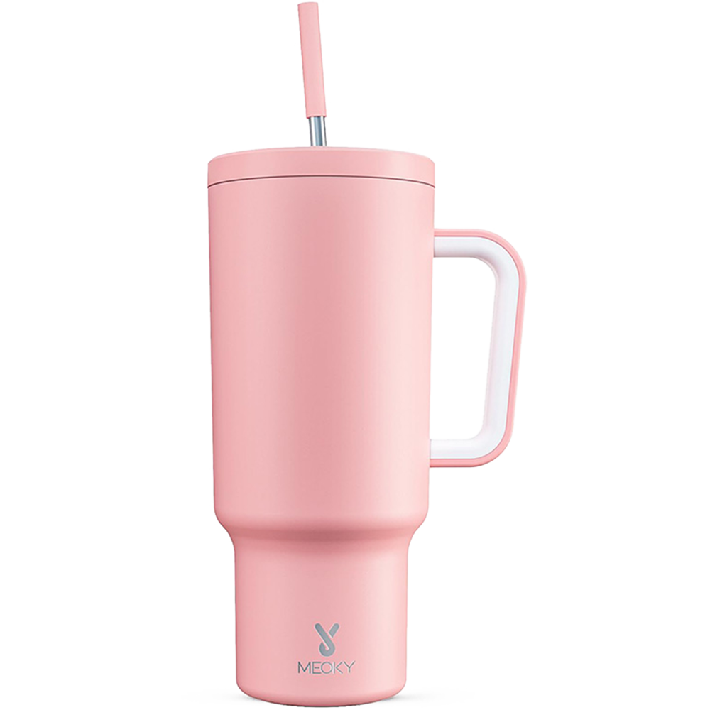 40oz Tumbler With Straw Pure Collection-Light Pink