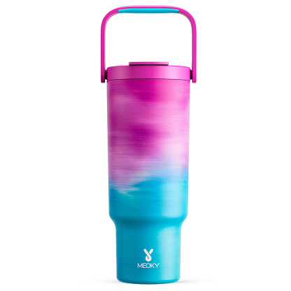 40oz Tumbler With Carrying Handle Gradient Collection