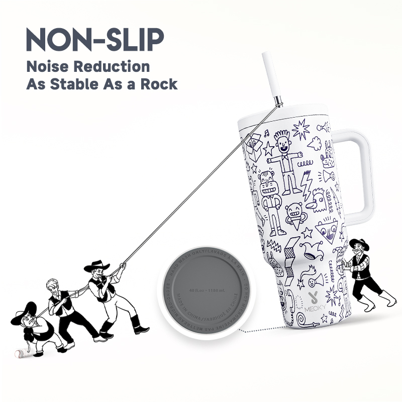 40oz Tumbler With Straw April Fool's Day Collection-Trickster