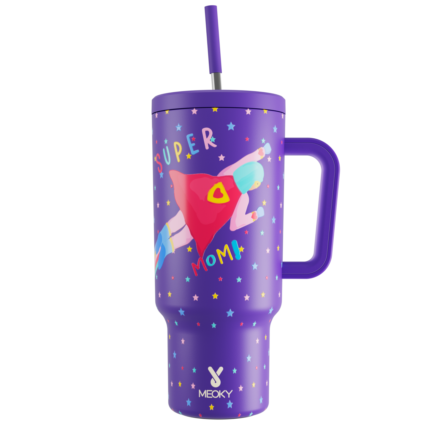 Mother's Day Edition - Customized 40oz Tumbler With Straw - A Perfect Gift for Mom!