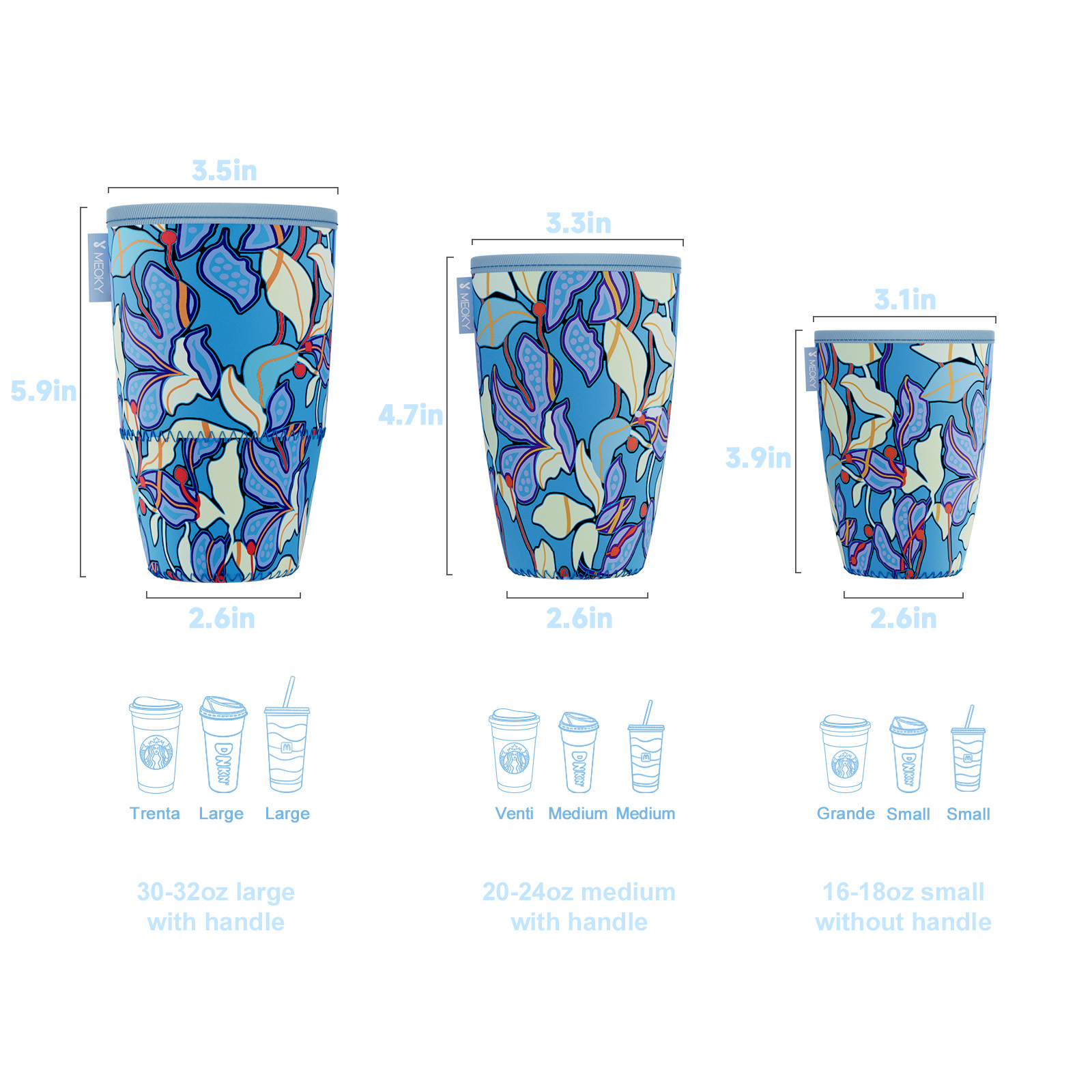 cup sleeve flower