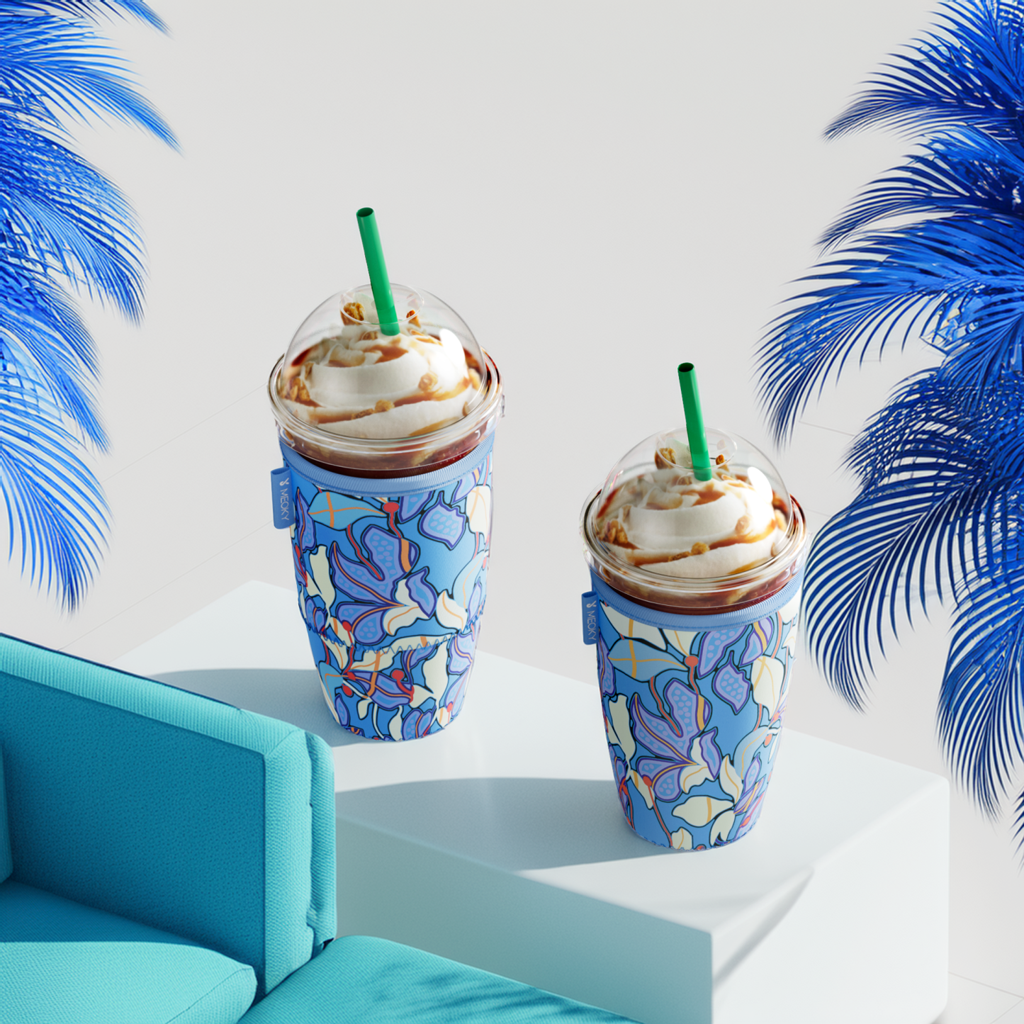 cup sleeve flower