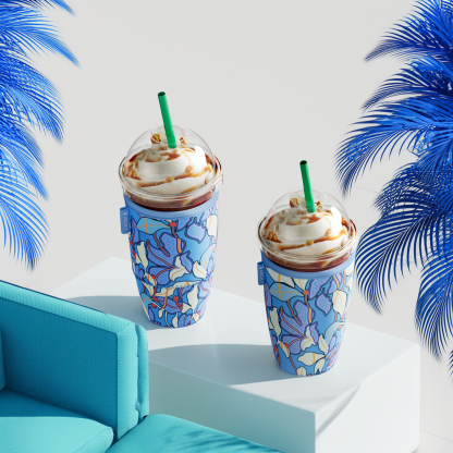 cup sleeve flower