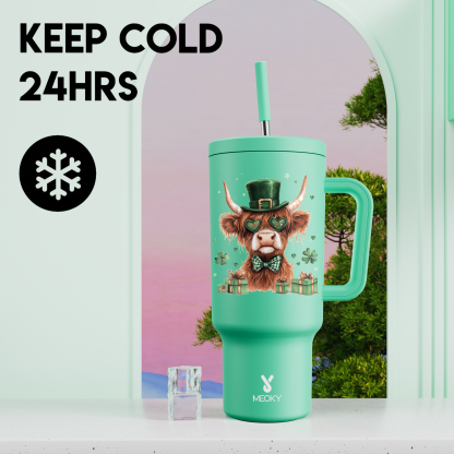 40oz Tumbler With Straw St. Parade Holiday Special Edition