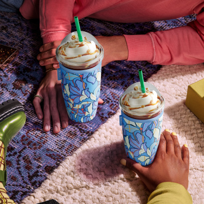 cup sleeve flower