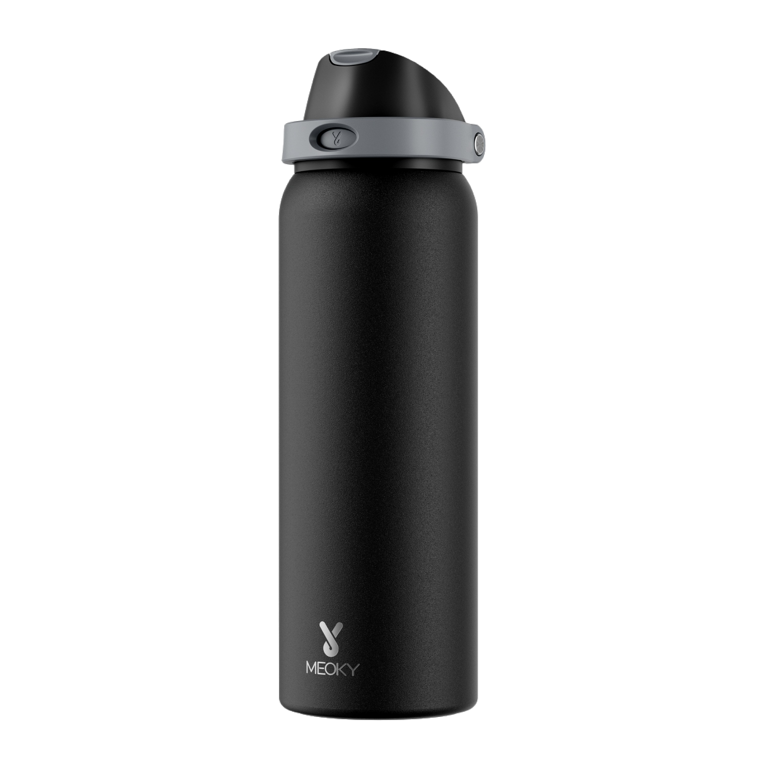 40oz Dual Spout Bounce Water Bottle Carbon Eclipse