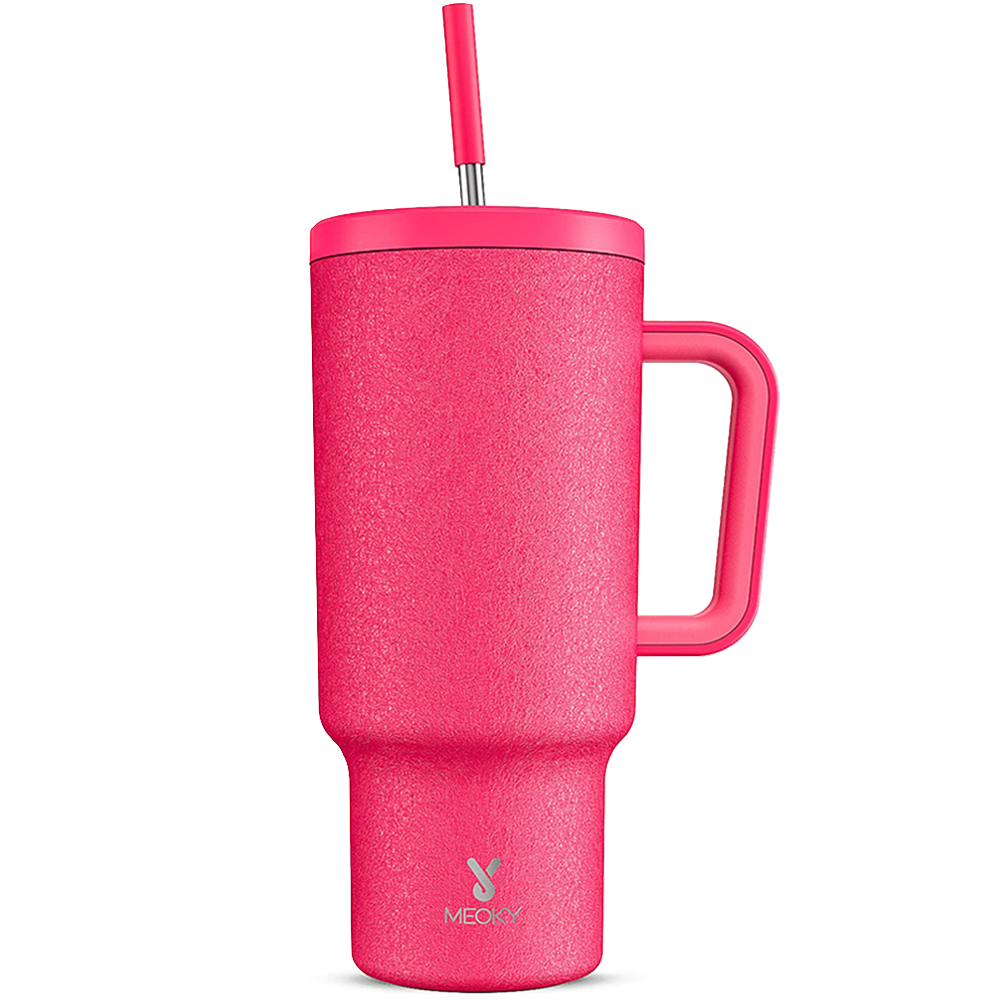 40oz Tumbler With Straw Pure Collection-Red