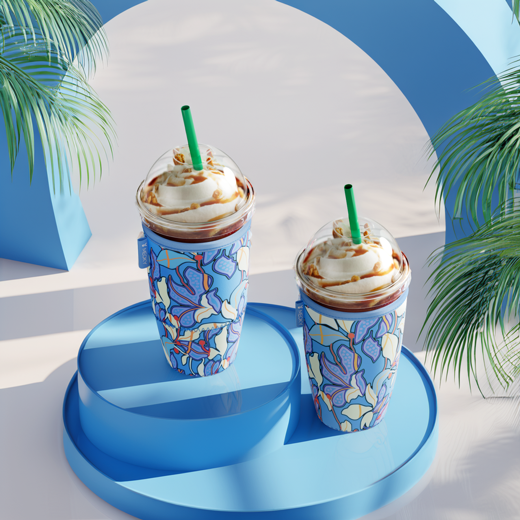 cup sleeve flower
