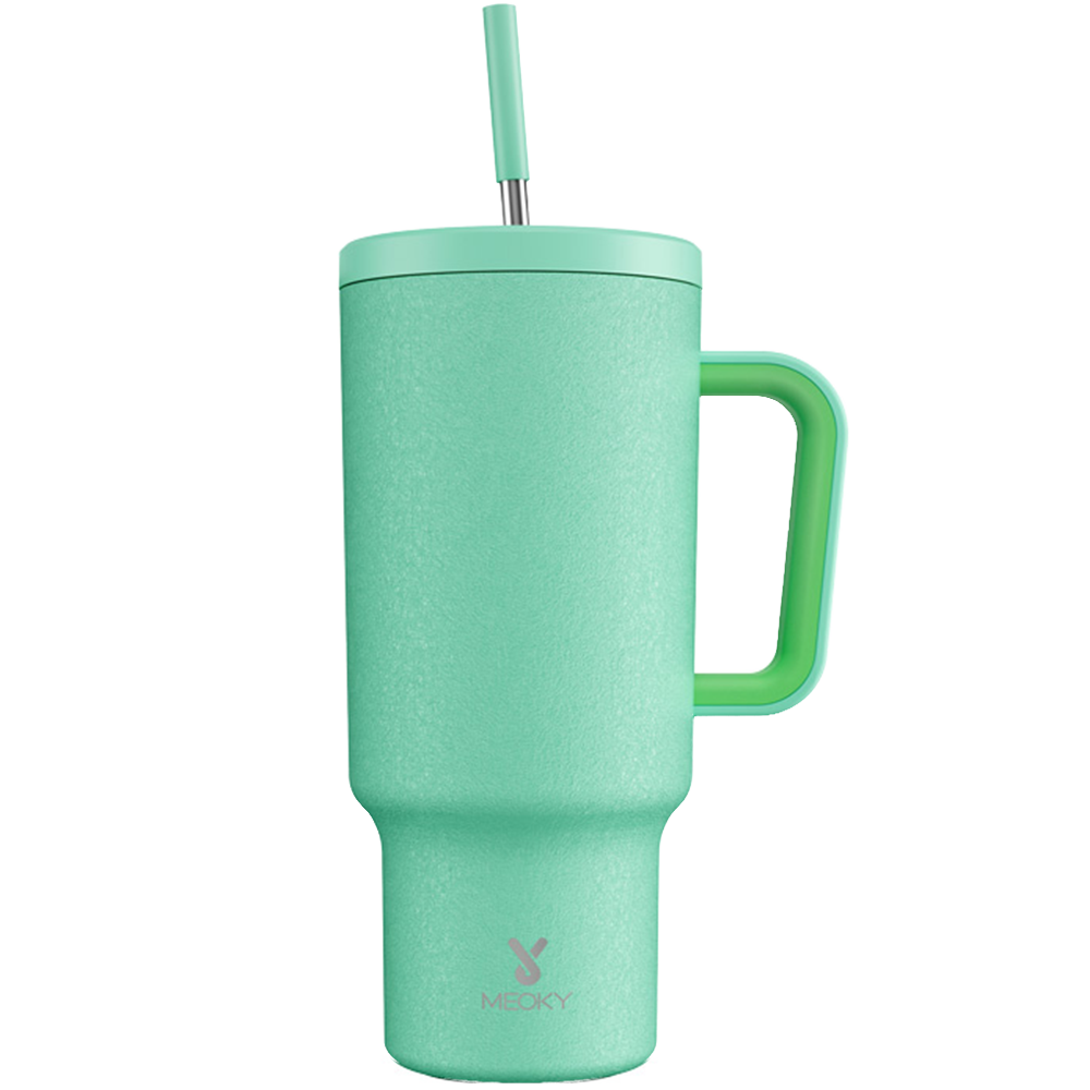 40oz Tumbler With Straw Pure Collection-Sea Green