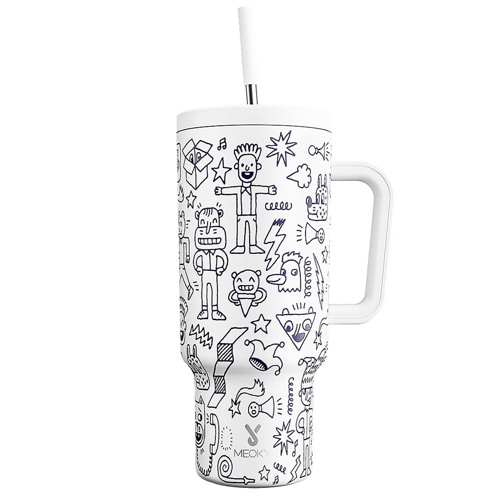 40oz Tumbler With Straw April Fool's Day Collection-Trickster