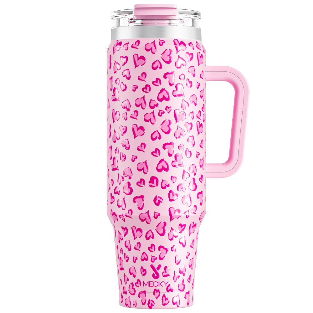 40oz Tumbler With 2-in-1 Lid Valentine Collection