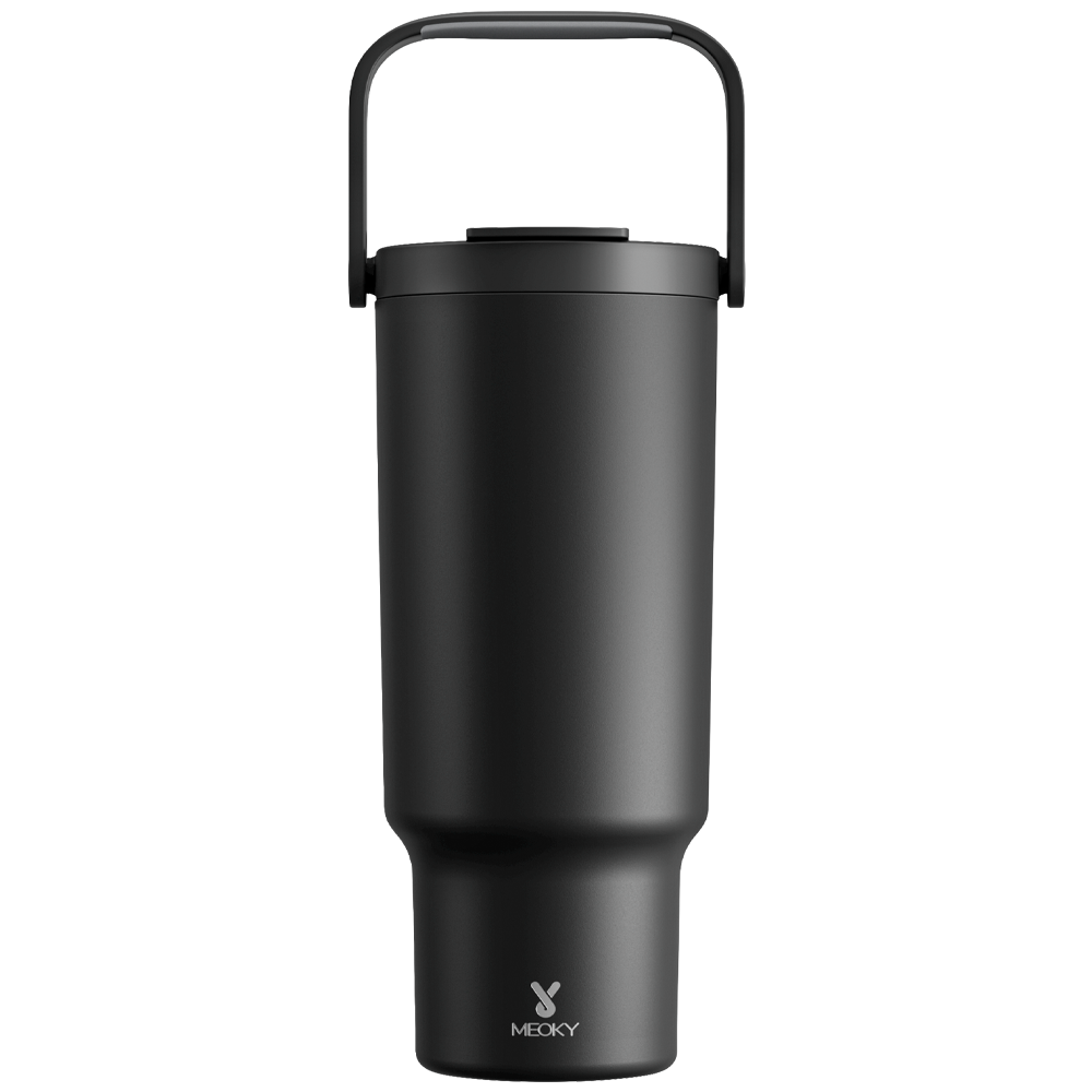 Meoky 40oz Tumbler With Carrying Handle Pure Collection
