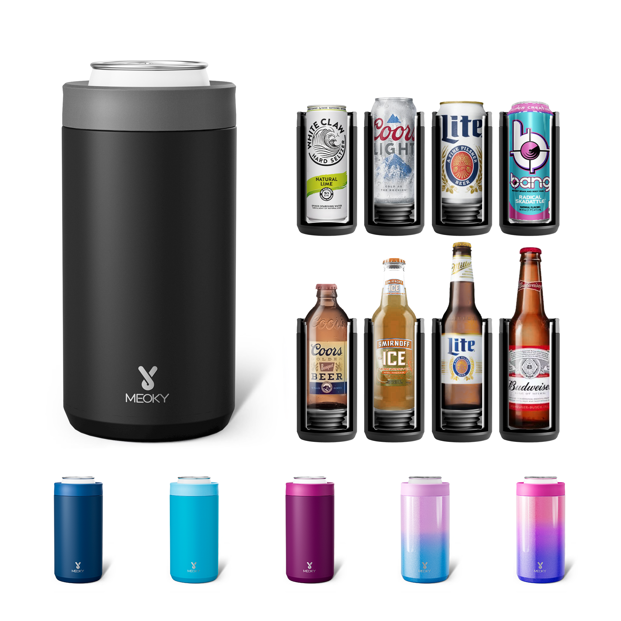 17 oz Can Cooler