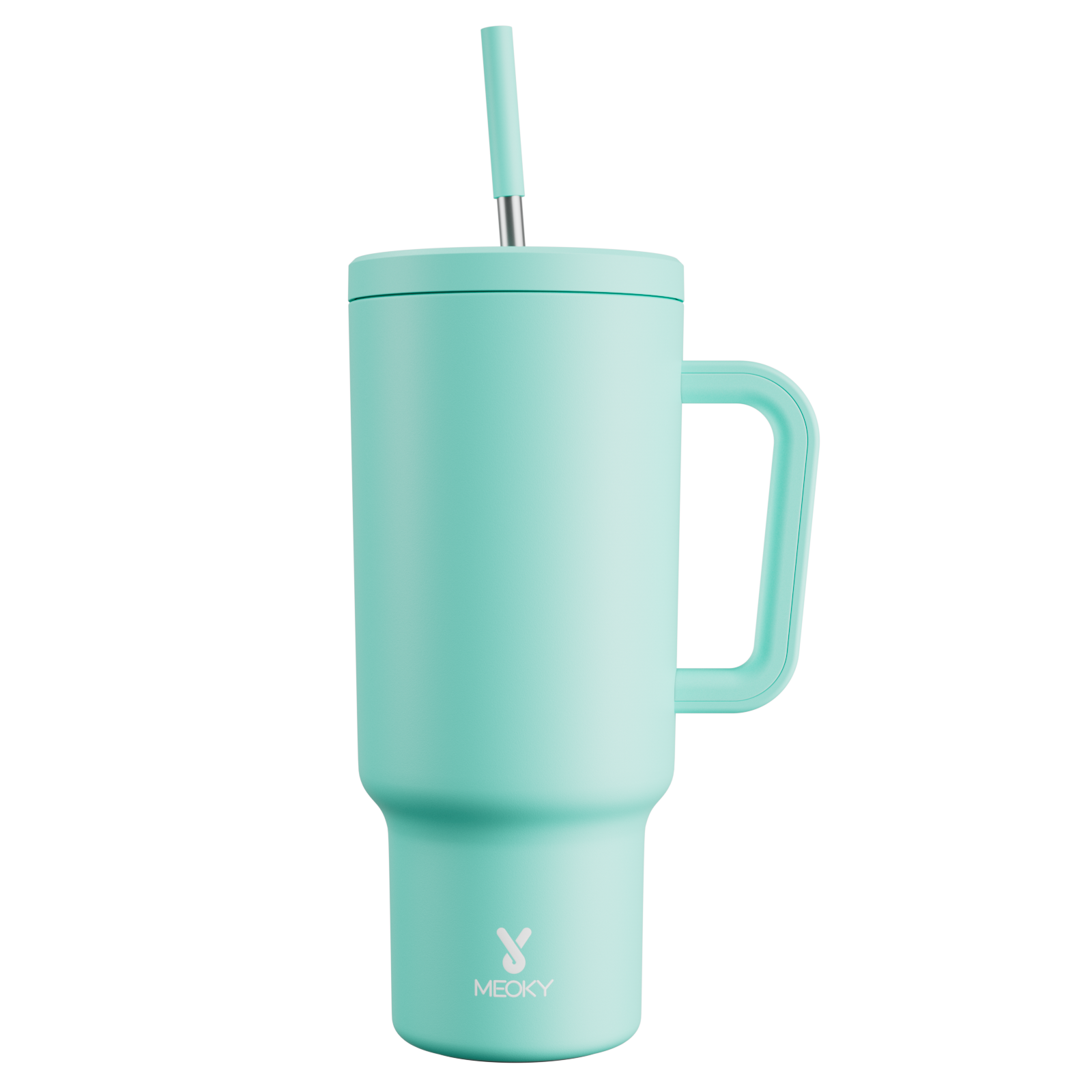 40oz Tumbler With Straw Monochrome Collection-Green Blue