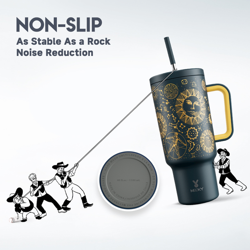 40oz Tumbler With Straw Tarot Collection-Fortune