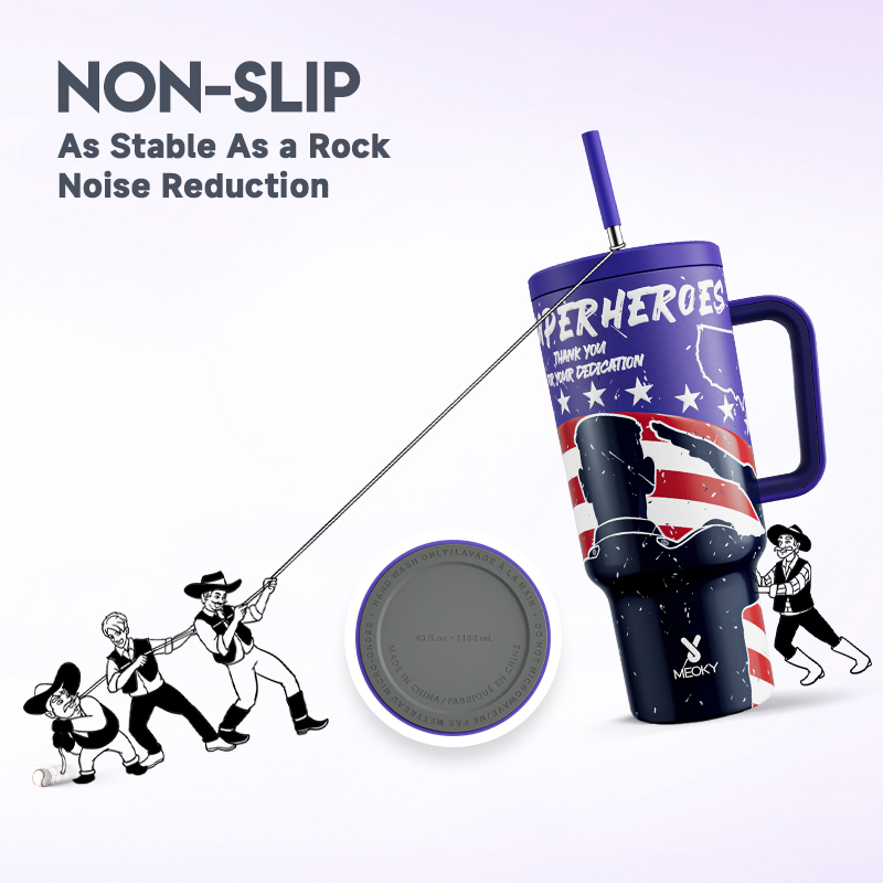 40oz Tumbler With Straw Memorial Day Collection-Glory