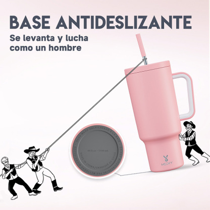 40oz Tumbler With Straw Pure Collection-Light Pink