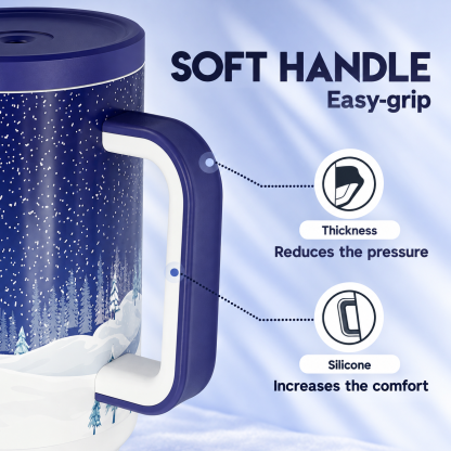 MEOKY 40oz Arctic Polar Bear Tumbler