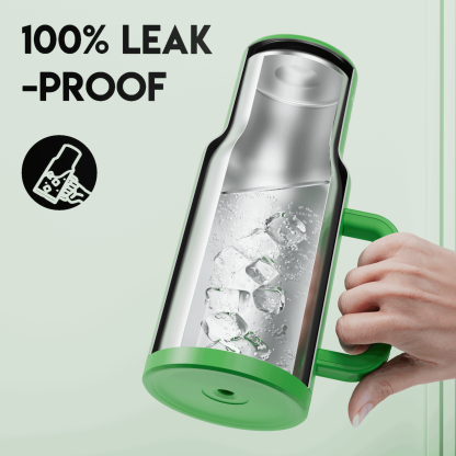 40oz Tumbler With Straw Monochrome Collection-Dark Green