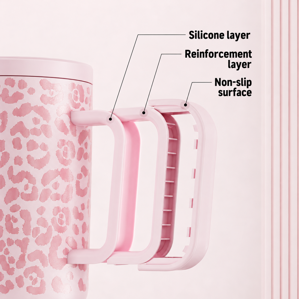 Pink leopard print