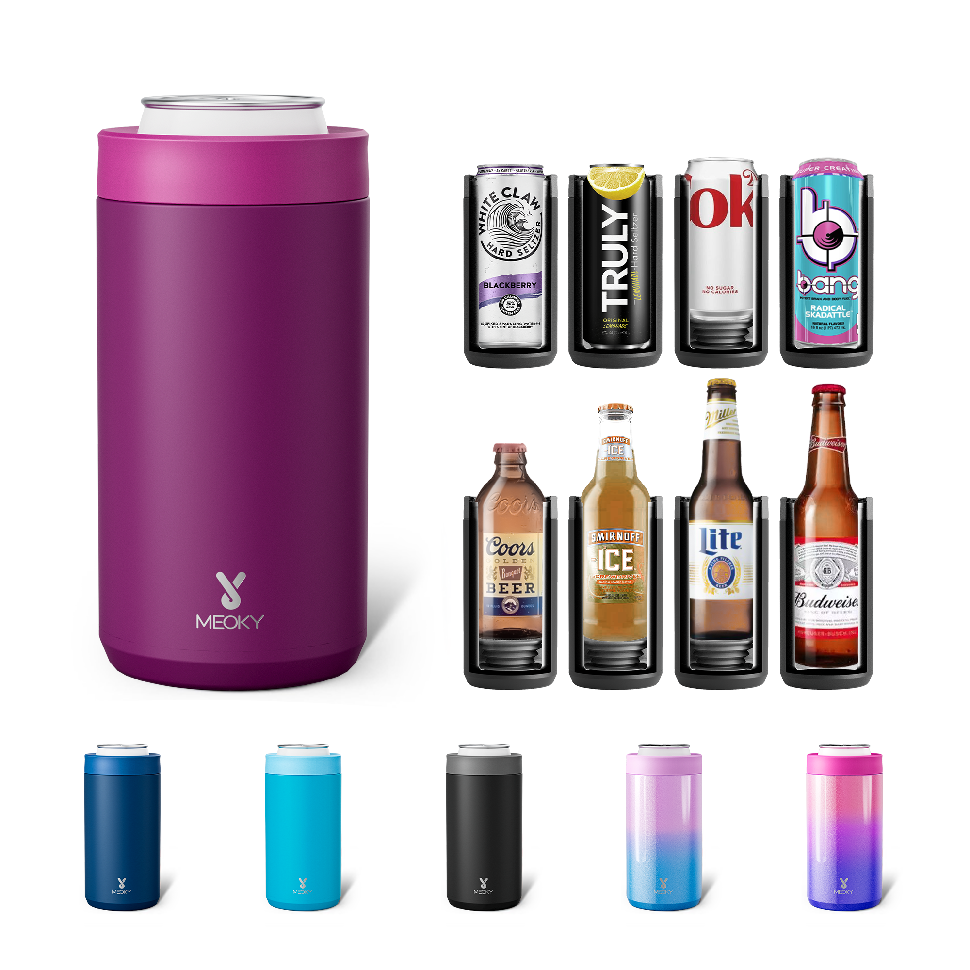 17 oz Can Cooler