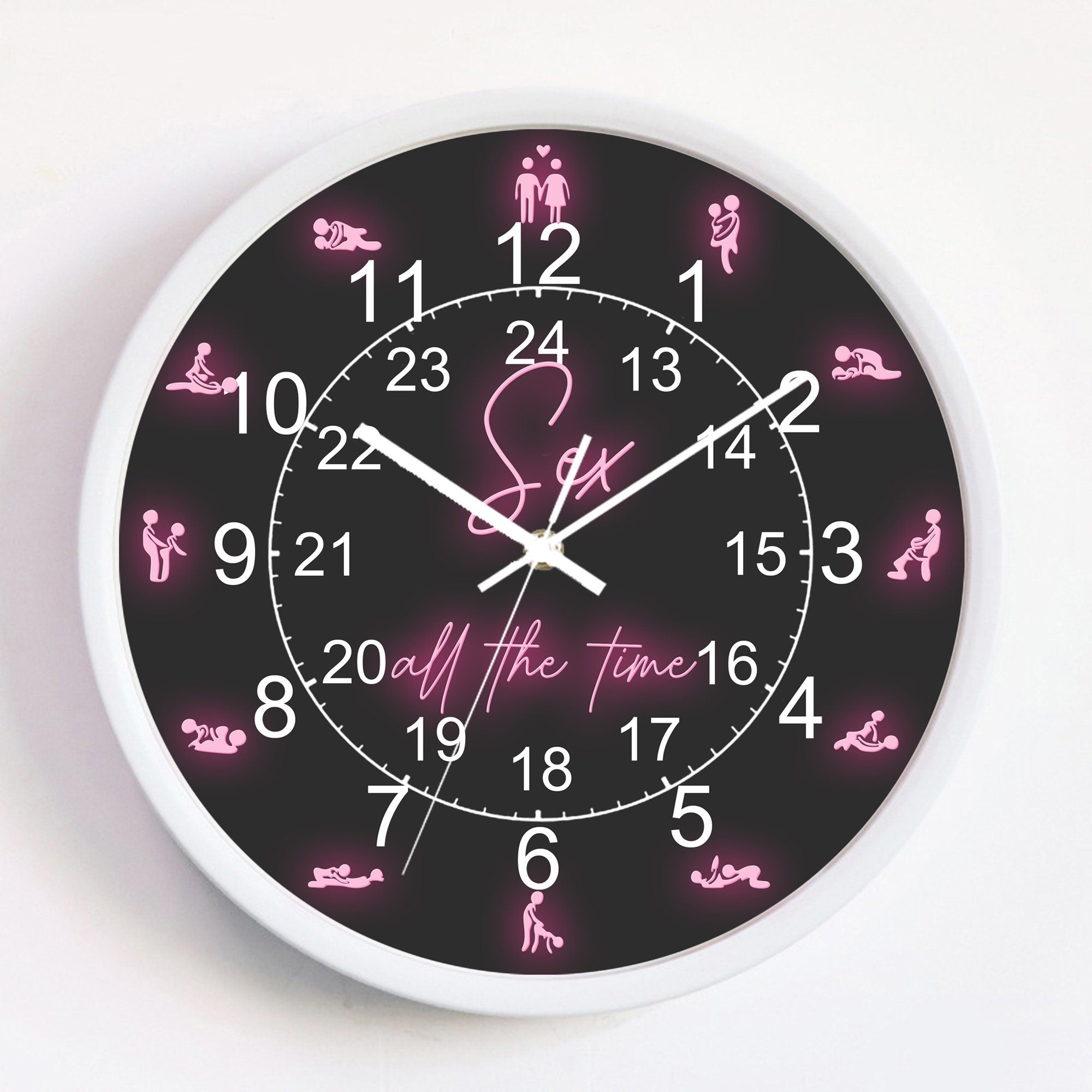 sex position led neon wall clock,-Nightskylamp