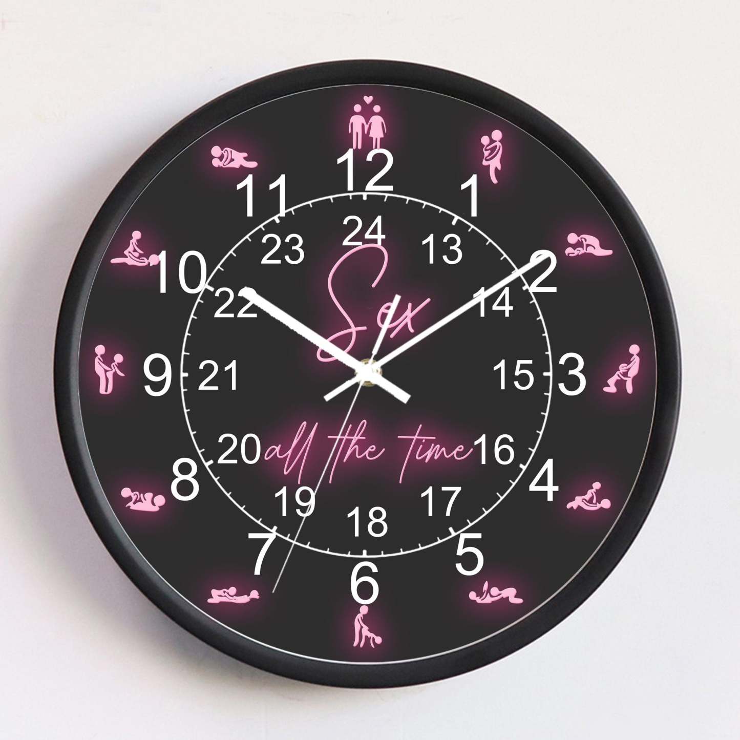 sex position led neon wall clock,-Nightskylamp