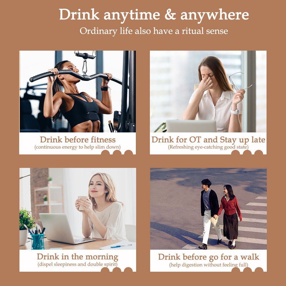 9YOUNGBASIC White Kidney Bean Black Coffee Instant Slimming Coffee We