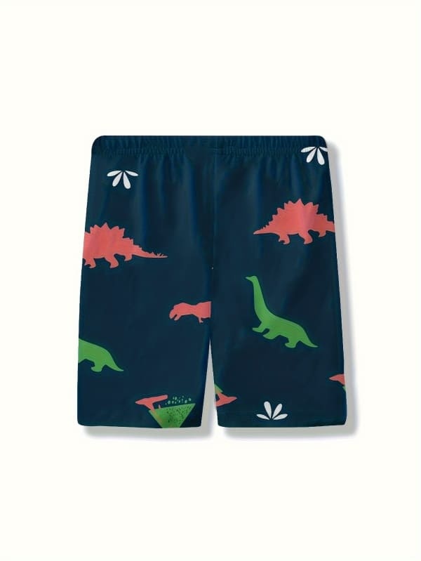 Little Maven Boys Dinosaur Print 2-Piece Cotton Set