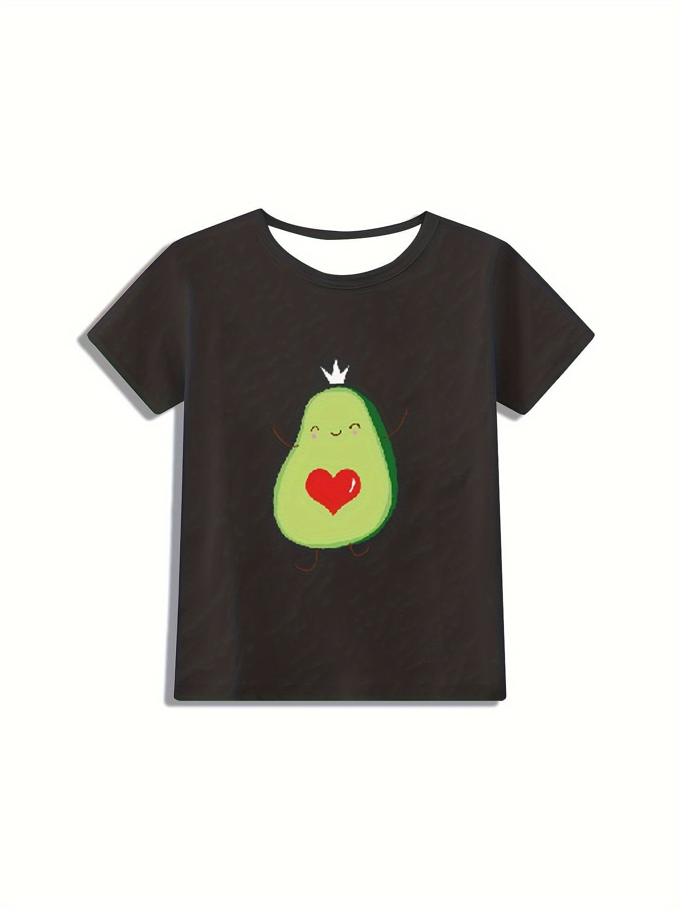 Little Maven 2-Piece Kids Avocado Print Cotton Tee & Shorts Set