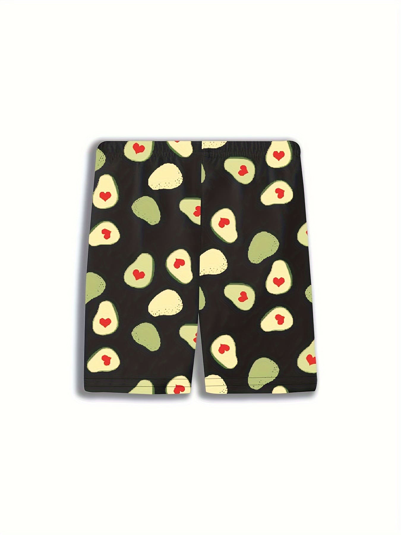 Little Maven 2-Piece Kids Avocado Print Cotton Tee & Shorts Set