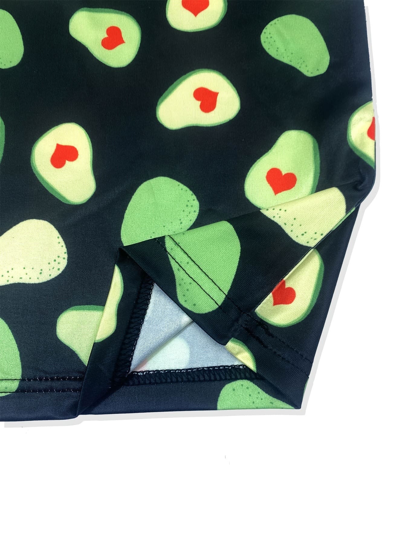 Little Maven 2-Piece Kids Avocado Print Cotton Tee & Shorts Set