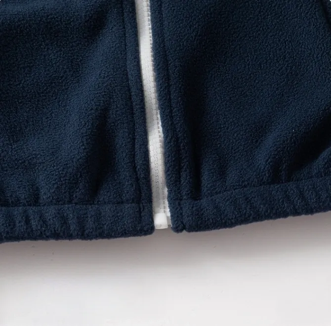 Little Maven Toddler/Kid Boy Casual Colorblock Fleece Jacket