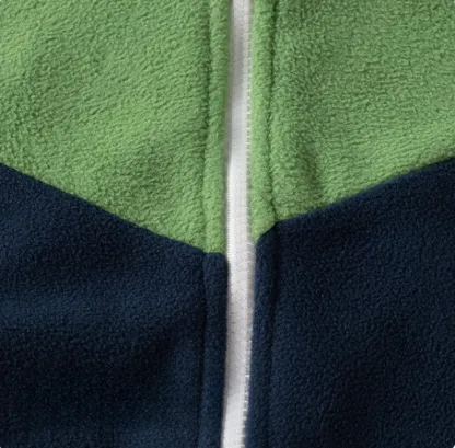 Little Maven Toddler/Kid Boy Casual Colorblock Fleece Jacket
