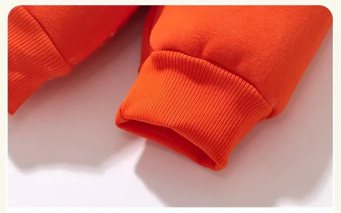 Little Maven Toddler/Kid Boy Long Sleeve Fleece Hooded Zip-Up Jacket