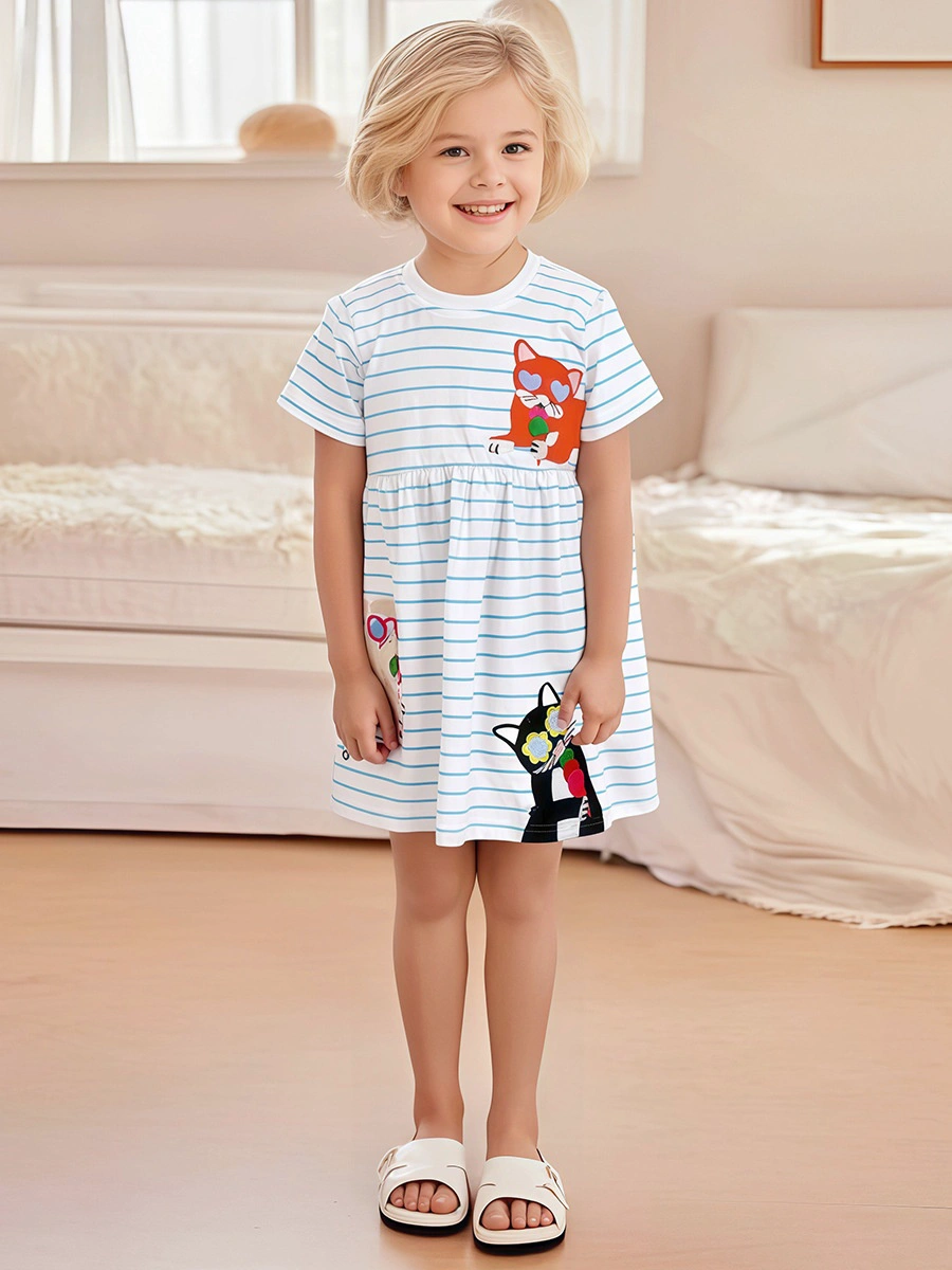 Little Maven Comfortable and stylish dress for young girls